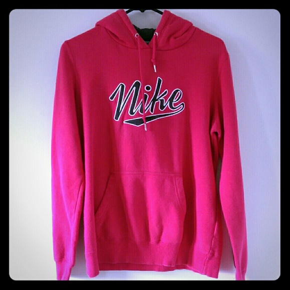 Nike hoodie sweatshirt, hoody, hot pink