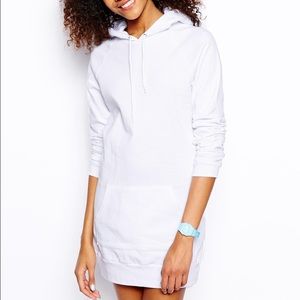 AA White Hoodie Dress