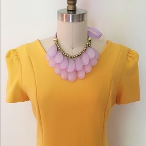 Zara Canary Yellow Dress