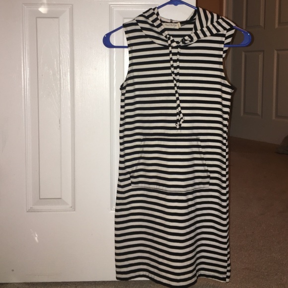 Sleeveless Hoodie Dress