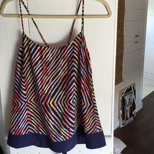 bcbg silk tank top/blouse.
