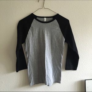 American Apparel Baseball Tee!