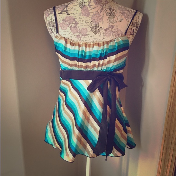 Fun silky sexy tank