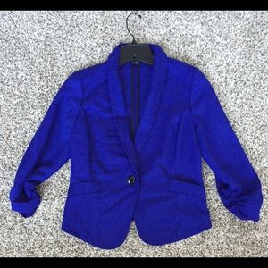 Navy blue blazer