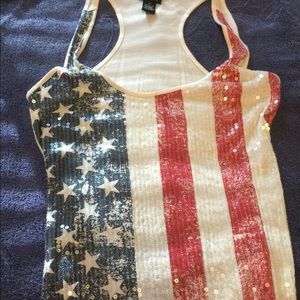 American Flag Tank