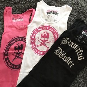 💗Beautiful Disaster Tees💗