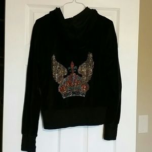 Black Hoodie Jacket and Matching Pants