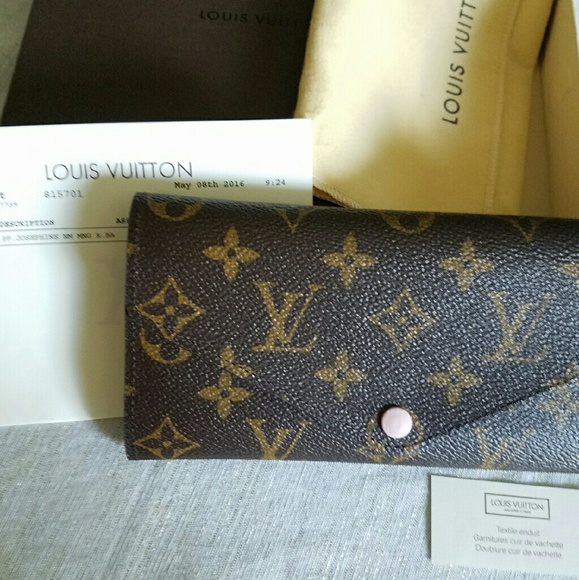 🚫 sold 🚫Lv Josephine wallet rose ballerine - Picture 2 of 4