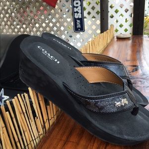 Coach sandals