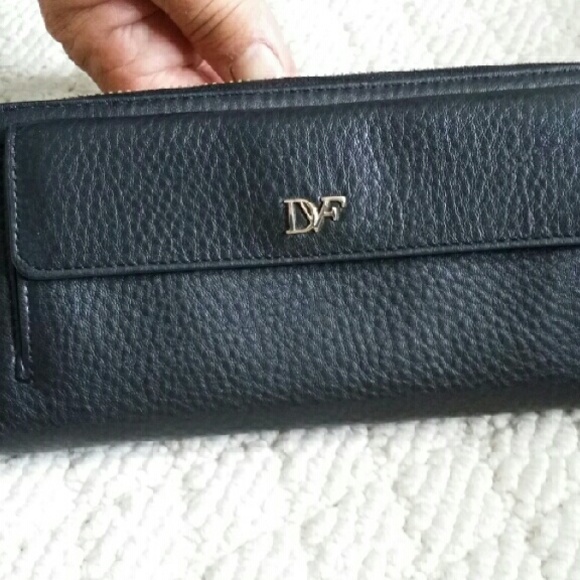 DVF Pebble leather wallet