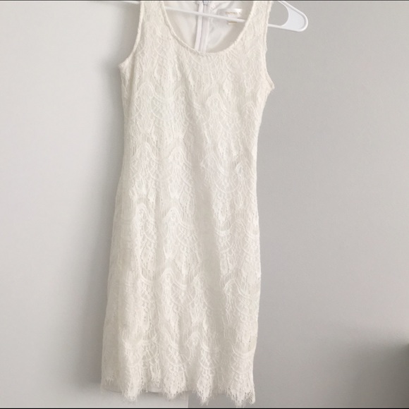 Adorable white lace dress