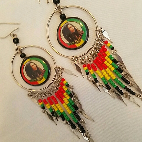 Bob Marley Earrings