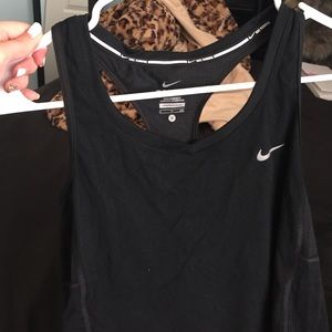 Black Nike Running Tank