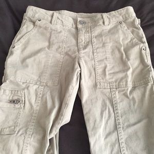 Army Green Cargo Jeans