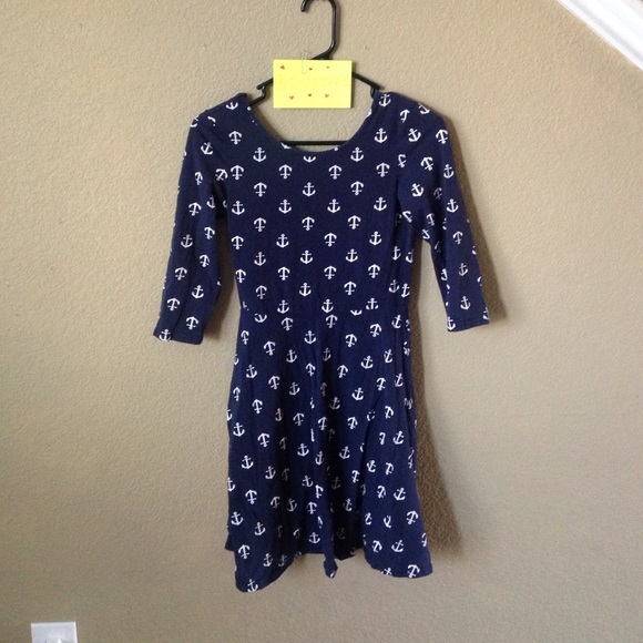 Anchor skater dress