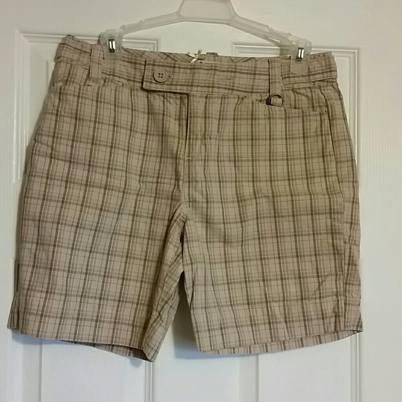 Plaid shorts