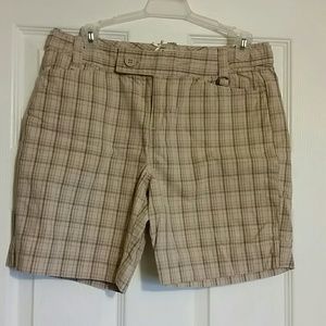 Plaid shorts