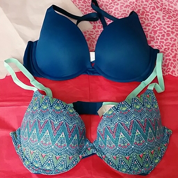 PINK Victoria's Secret Other - 2 Pink Victoria Secret push up bras size 36C