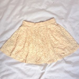 Forever 21 Lace Circle/Skater Skirt