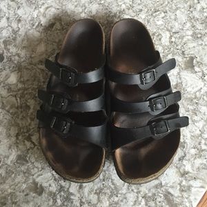 Black Florida Birkenstocks