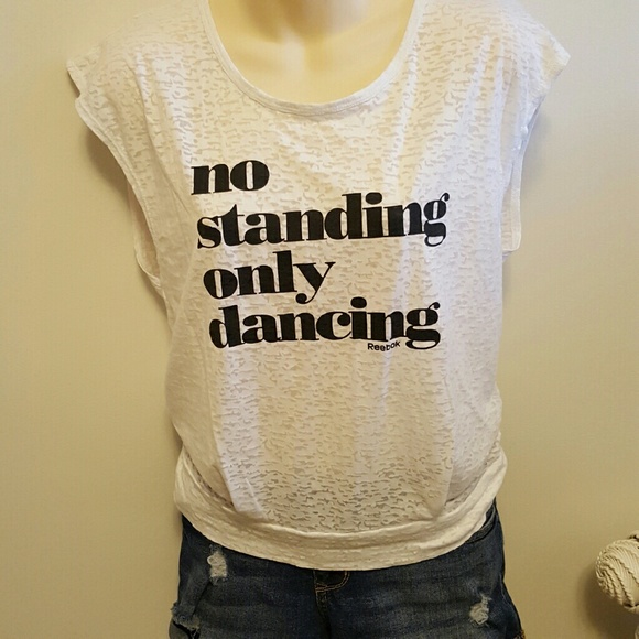 HOST PICK!! Reebok Open Back Tee