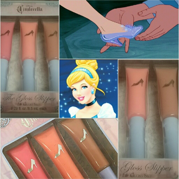 Cinderella "the gloss slipper" lip gloss set - Picture 1 of 4