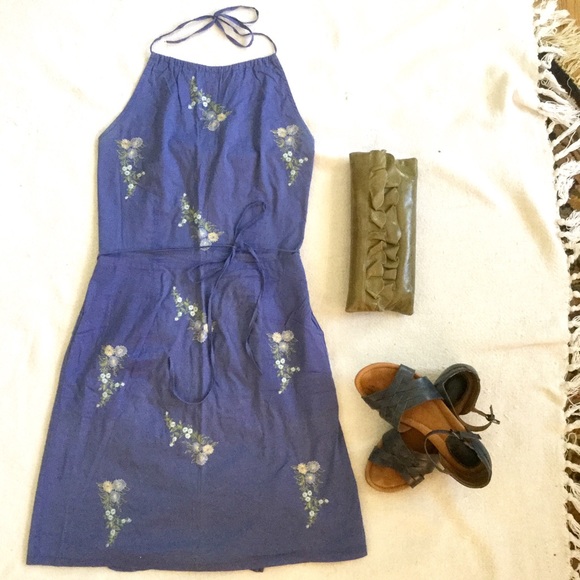 Express Dresses & Skirts - Halter Wrap dress