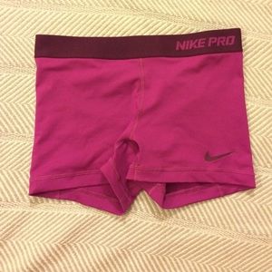 Nike pro 2" shorts