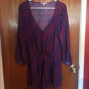 American Eagle Mandala Print Romper