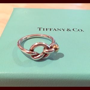 Authentic Tiffany & Co. Love Knot Ring