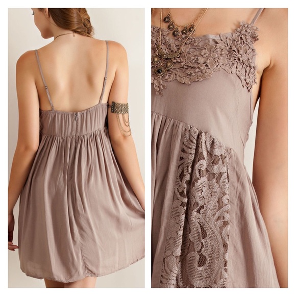 🌺HOST PICK 7/15🌺LACE DETAIL BABYDOLL DRESS - Picture 3 of 4