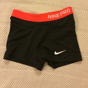 Nike pro 2" shorts