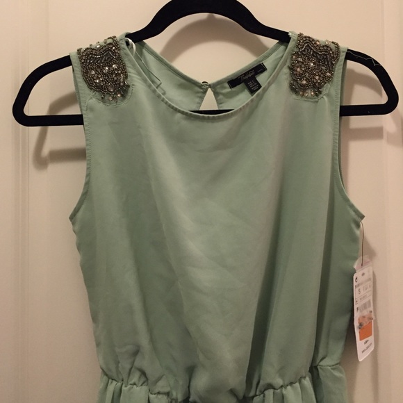 Seafoam Green NWT Zara dress - Picture 2 of 4