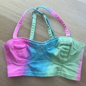 Rainbow Bralette/Bustier