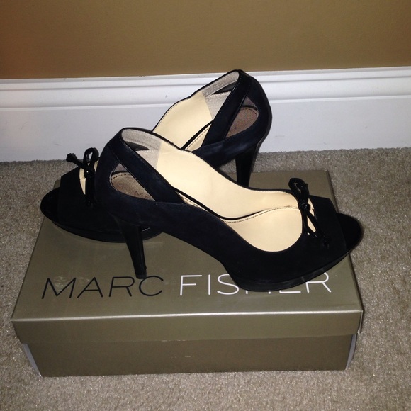 Marc Fisher Black Heels