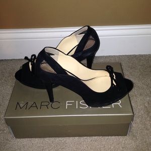 Marc Fisher Black Heels