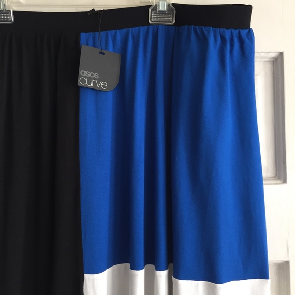 Colorblock Midi Skirt - Picture 5 of 8