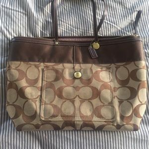 Large coach bag
