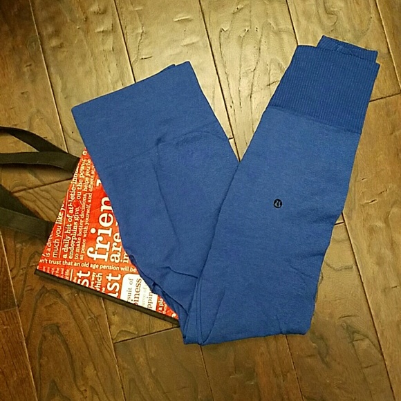 Lululemon Heathered blue ebb to street pants