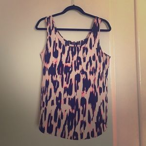Leopard print tank