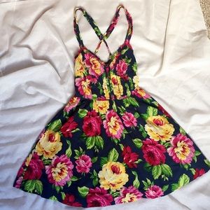 A&F Cotton Floral Sundress