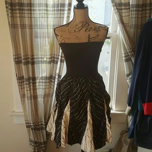Strapless dress