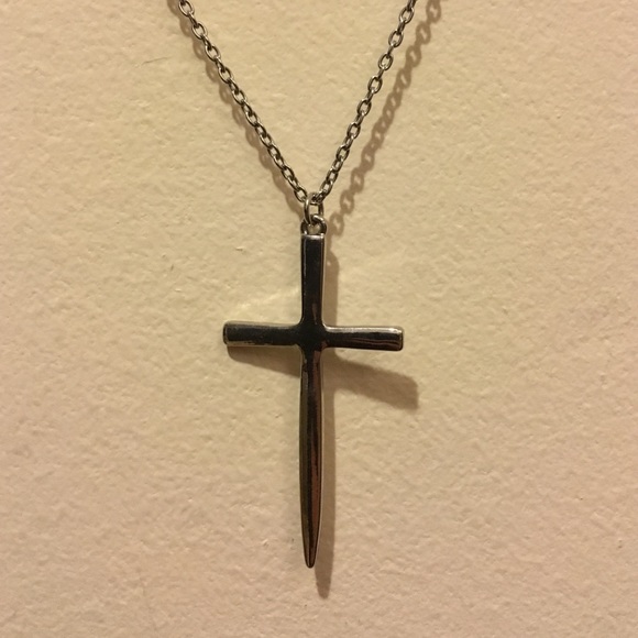 Silver Cross Necklace