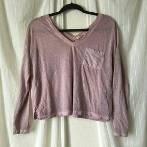 Urban Outfitters lavender long sleeve.