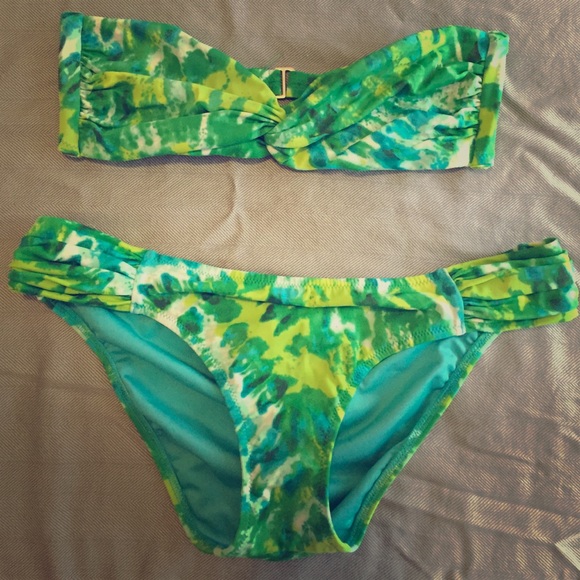 Tye dye Bandeau Bikini!