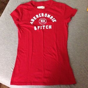 A&F red shirt