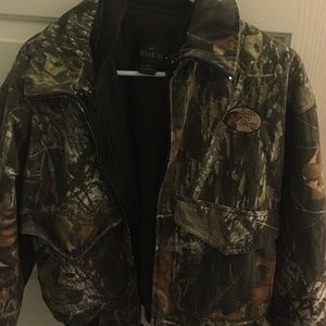 Double lined redhead camp hunting jacket