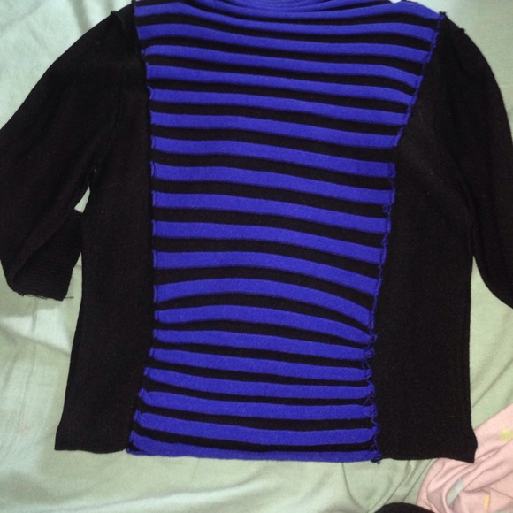 Knee high striped dress