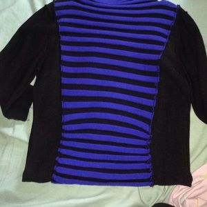Knee high striped dress