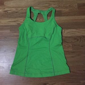 Lulu lemon light green top